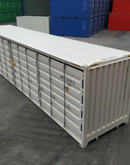 Container con abertura lateral 40′ HC Open Side