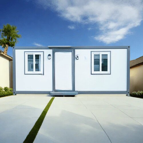 Oficina portátil moderna de 7’x20′ con dormitorio – Versátil y cómoda