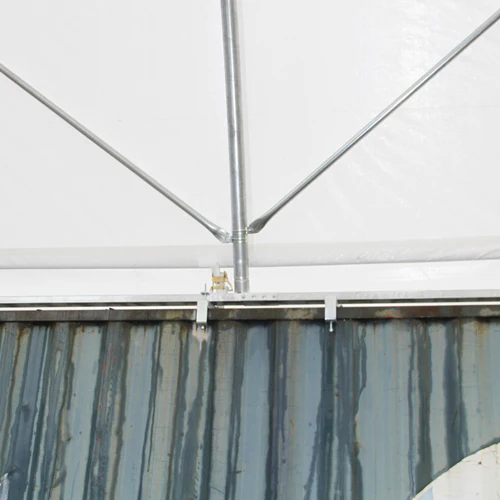 Cobertizo para contenedores marítimos 40’x40’x13′ – Robusto y versátil - Imagen 9