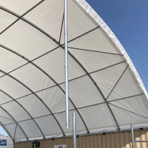 Cobertizo para contenedores marítimos 40’x40’x13′ – Robusto y versátil - Imagen 11