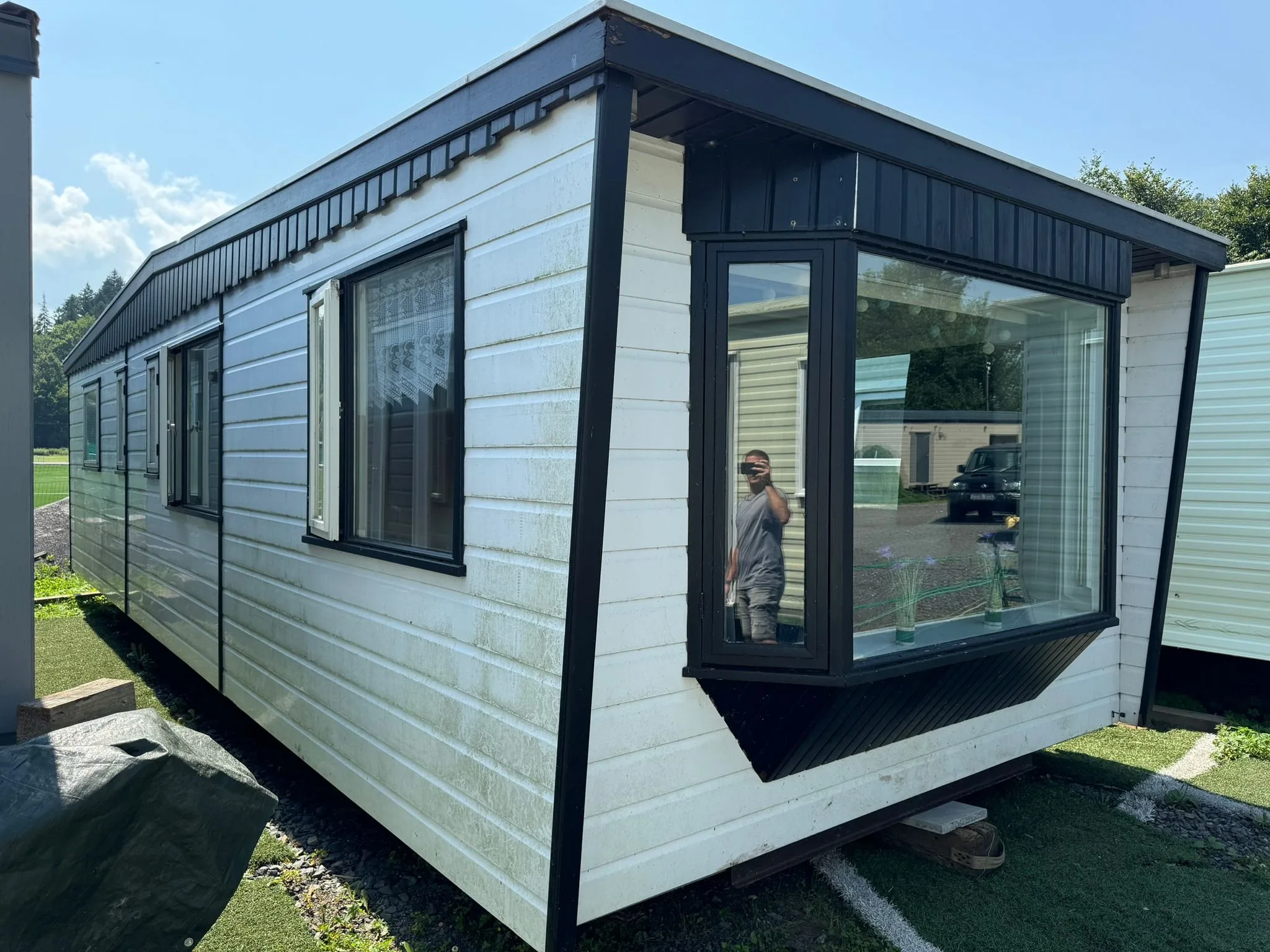 Mobile Home – Modelo Chalet Blanco 11,0 x 3,7 m - Imagen 2