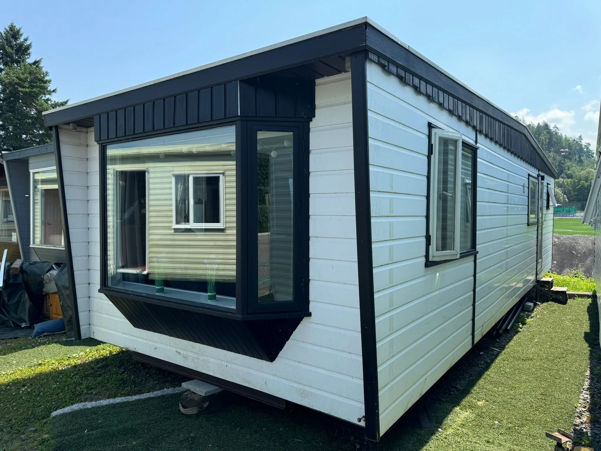 Mobile Home – Modelo Chalet Blanco 11,0 x 3,7 m