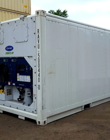 Contenedor refrigerado de 20 pies – Almacenamiento seguro para productos perecederos