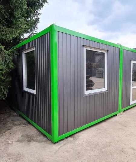 Contenedor Oficina Doble (44m²) – Autonomía y Confort