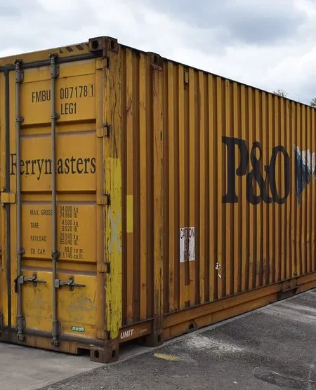 Contenedor marítimo de 45 pies de altura Cube Used – Espacioso y robusto