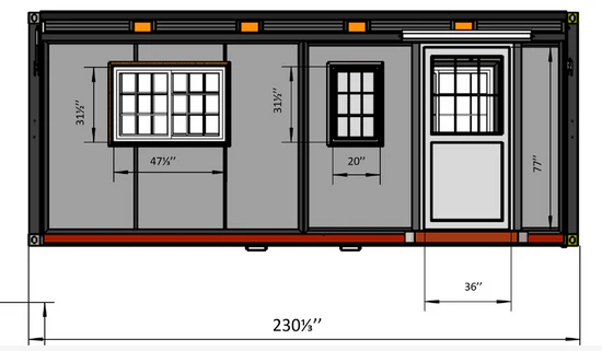 Casa Prefabricada Móvil y Extensible – 17×20 Pies - Imagen 6