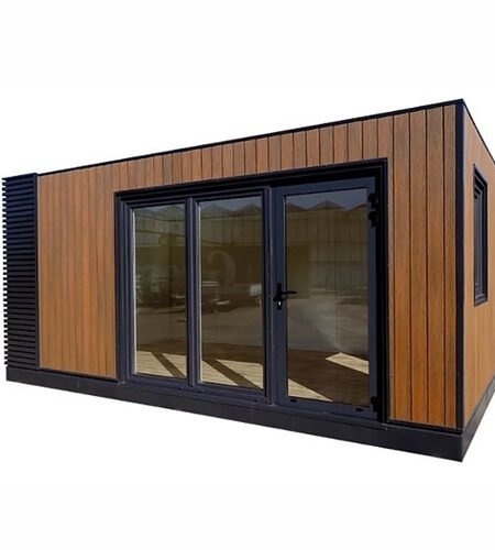 Módulo contenedor de 18 m² – Oficina o espacio residencial moderno