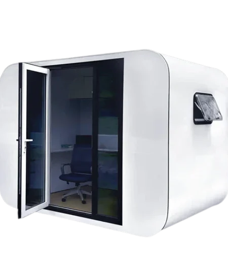 Petit Cube Palo prefabricado con inodoro – 10 pies