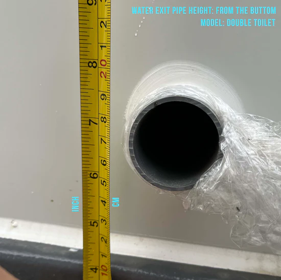 Palo de aseo portátil – 2 cabinas privadas - Imagen 9