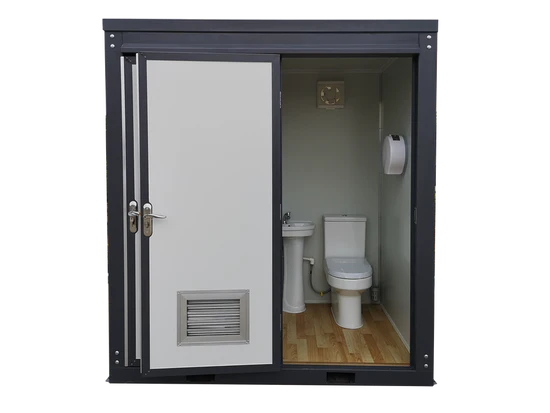 Palo de aseo portátil – 2 cabinas privadas - Imagen 4