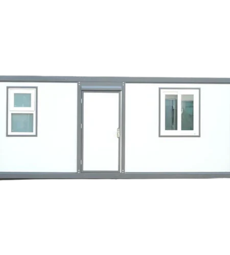 Oficina portátil de 7’x20′ con baño – Funcional y autónoma