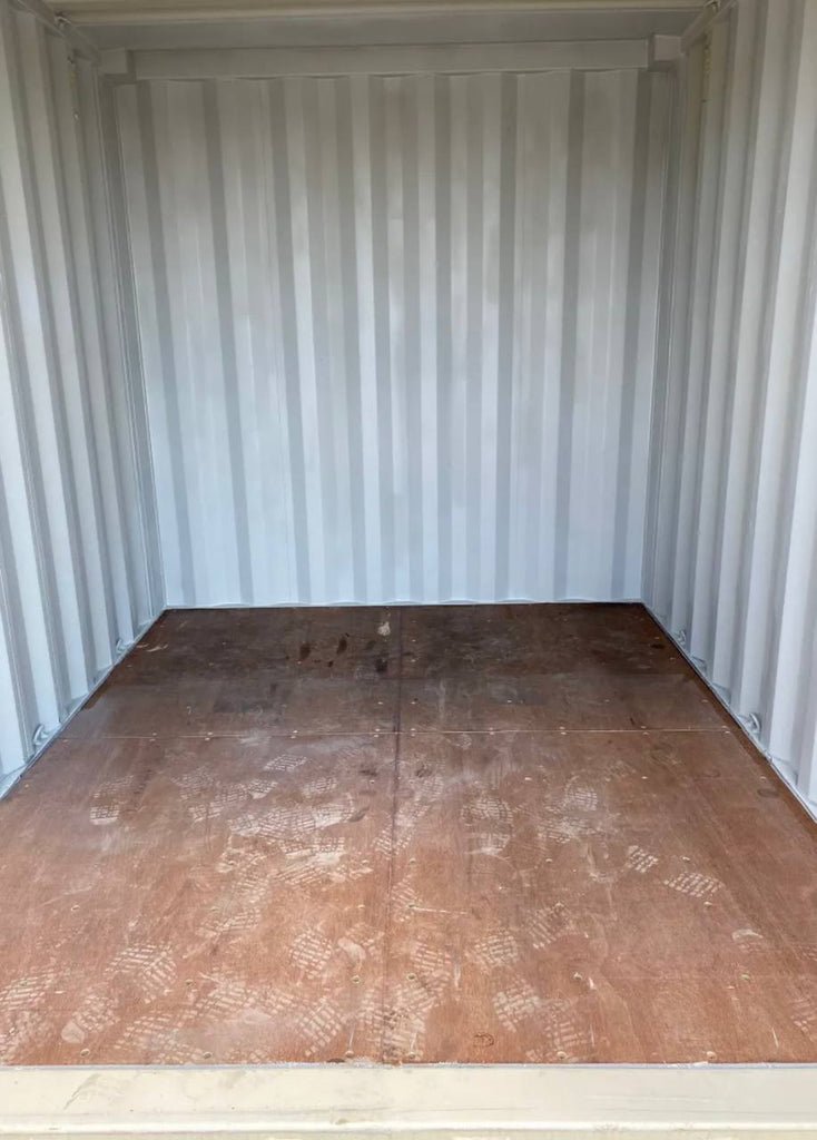 Contenedor marítimo blanco de 40 pies – nuevo - Imagen 2